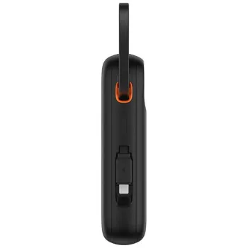 Powerbank Baseus QPow 2 10000mAh 30W z 2 wbudowanymi kablami USB-C - czarny