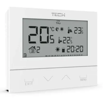 Przewodowy dwustanowy regulator pokojowy biały ST-292v3 Tech sterowniki