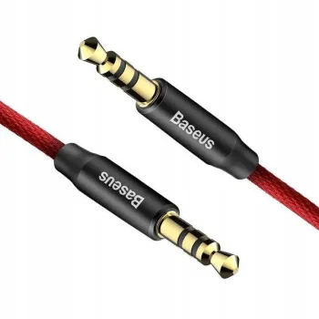 Kabel audio Baseus Yiven | Pozłacany kabel Audio AUX Mini Jack 3.5mm - Mini Jack 3.5mm 100cm