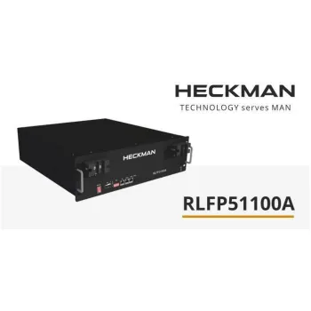 Magazyn energii 5,12 kWh Heckman RLFP51100A (Rack 3U)