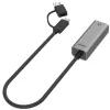 Adapter Unitek U1313C USB-A/C na RJ45 2.5G Ethernet
