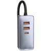 ŁADOWARKA SAMOCHODOWA NA PRZEWODZIE Baseus Share Together 120W 3A 3x USB-A 1x USB-C PD 20W QC 3.0