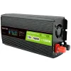 PRZETWORNICA NAPIĘCIA Green Cell PowerInverter LCD 12V / 230V 500W/1000W CZYSTA SINUSOIDA