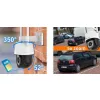 Kamera IP ORLLO Z17 PRO 4K zewnętrzna obrotowa GSM na kartę SIM