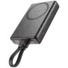 Powerbank Joyroom JR-PBM01 10000mAh 20W 1x USB-C 2x Lightning czarny + kabel