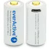Akumulatorek 16340 / R-CR123 3,7V everActive 700mAh (1 szt.) z zabezpieczeniem
