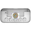 LISTWA ANTYPRZEPIĘCIOWA Z ZABEZPIECZENIEM Energizer 5x SCHUKO 2x USB-A 1x USB-C 2500W 10A KABEL 2M MAGNETIC