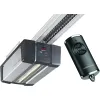 Brama garażowa segmentowa Renomatic/Hormann z napędem Supramatic E i szyną FS10-K - przetłoczenia L Planar. Wymiar 5000x2250mm.