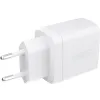 ŁADOWARKA SIECIOWA Greencell PowerSource Duo30 30W 1xUSB-C 1xUSB-A PD 3.0 QC 4.0+ biała