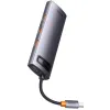 Baseus StarJoy 8-Port | Adapter HUB USB-C - HDMI/ 3*USB3.1/ RJ45/ SD/TF / PD 100W