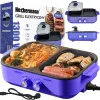Wielofunkcyjna kuchenka elektryczna z grillem 2w1 1300W Heckermann® R40-1