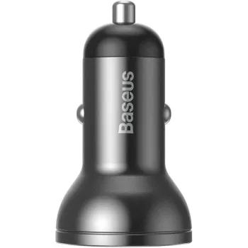 ŁADOWARKA SAMOCHODOWA Baseus Digital Display CCBX-0G 24W 4.8A 2x USB-A CZARNA