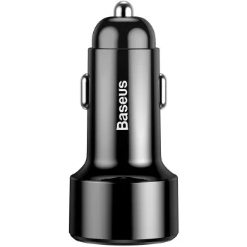 ŁADOWARKA SAMOCHODOWA Baseus Magic CCMLC20C-01 45W 6A 1x USB-A 1x USB-C QC 3.0