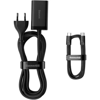ŁADOWARKA SIECIOWA Baseus GaN 3 Pro Desktop Charger CCGP040101 65W 2x USB-A 2x USB-C PD 3.0 QC 4.0