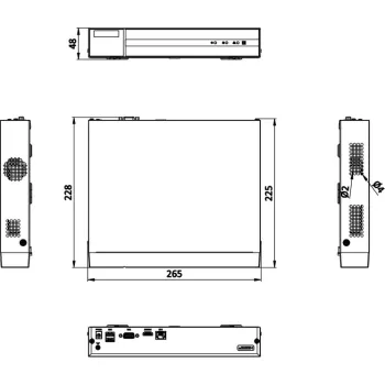 Rejestrator IP Hilook by Hikvision 4MP NVR-8CH-4MP
