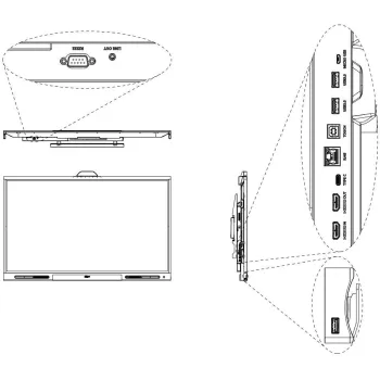 MONITOR TABLICA INTERAKTYWNA DAHUA LPH75-MC470-P