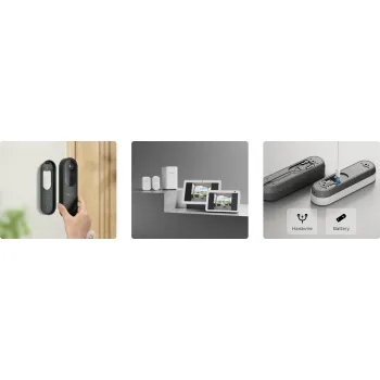 Inteligentny dzwonek Reolink D340B z baterią Wi-Fi 2K