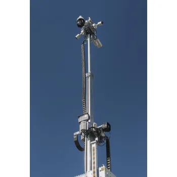 Mobilna wieża do zdalnego wideomonitoringu CCTV iCAM-TOWER AI 5MQ3