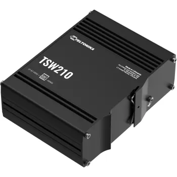 Teltonika TSW210 switch przemysłowy 8xGE 2xSFP PoE+ (TSW210000010) DIN