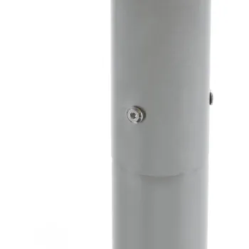 Słup oświetleniowy BEMKO składany 3 m 160×160 mm fi 60 mm szary