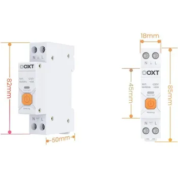 Inteligentny Sterownik OXT | 63A | Licznik | WiFi | Tuya T335