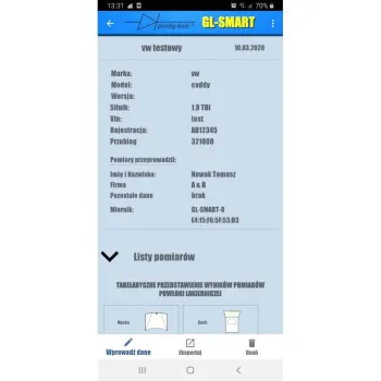 MIERNIK GRUBOŚCI LAKIERU GL-SMART-XL