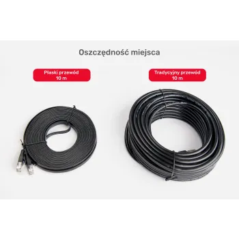 Unitek Kabel sieciowy płaski Ethernet Cat.7 5m