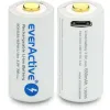 Akumulatorek 16340 / R-CR123 3V everActive 700mAh (1 szt.) z zabezpieczeniem