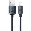KABEL USB-A / USB-C Baseus Crystal CAJY000401 120cm 100W 6A QC 3.0 W OPLOCIE PREMIUM