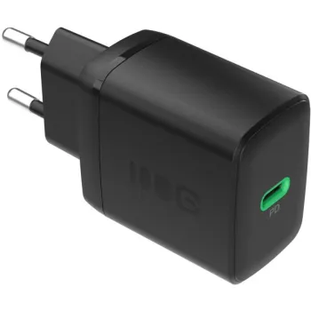 ŁADOWARKA SIECIOWA Greencell PowerSource Solo30 30W 1xUSB-C PD 3.0 QC 4.0+ czarna