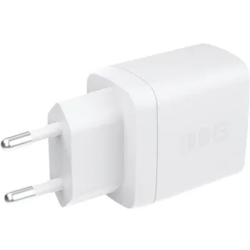 ŁADOWARKA SIECIOWA Greencell PowerSource Solo30 30W 1xUSB-C PD 3.0 QC 4.0+ biała