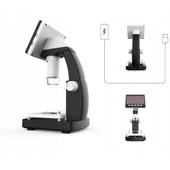 Mikroskop cyfrowy 1000x wyświetlacz LCD IPS 1080P Inskam306
