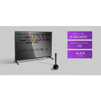 Antena magnetyczna DVB-T2 Spacetronik Hook TV USB 30dB Double Power