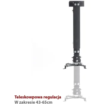 Uchwyt do montażu projektora 2w1 sufitowy/ścienny P-108