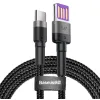 KABEL USB-A / USB-C Baseus Cafule CATKLF-PG1 100cm SuperCharge 40W 5A QC 3.0 W OPLOCIE