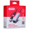 Adapter Unitek U1313C USB-A/C na RJ45 2.5G Ethernet
