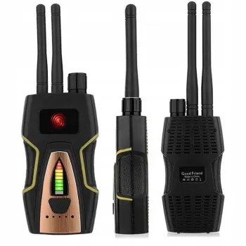 Wykrywacz lokalizator GPS kamer podsłuchów Mking MK8000 2 antenowy