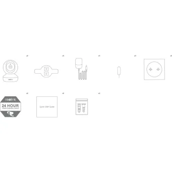 Kamera IP Reolink E Series E330 Czarna Wi-Fi 4MPx