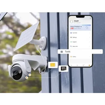 Kamera IP Imou Cell PT 4G kit 3MP bateryjna z panelem solarnym i kartą SIM