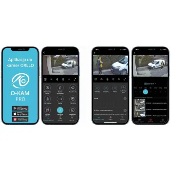 Kamera IP ORLLO Z17 Ultra 4K zewnętrzna obrotowa GSM na kartę SIM