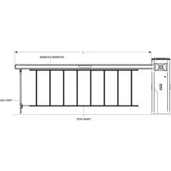 Szlaban BFT GIOTTO BT B ULTRA36 z ramieniem 6m