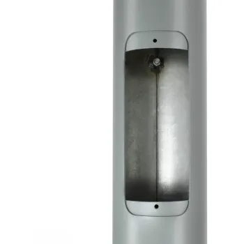 Słup oświetleniowy BEMKO składany 3 m 160×160 mm fi 60 mm szary
