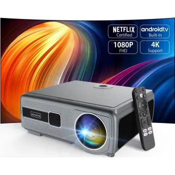 Projektor Zenwire E690H 1000 Ansi WiFi Android 11 FULL HD 4K Autofocus