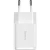ŁADOWARKA SIECIOWA Baseus Compact Charger CCXJ010202 10.5W 2x USB-A BIAŁA