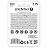 Akumulatorek 16340 / R-CR123 3,7V everActive 700mAh (1 szt.) z zabezpieczeniem