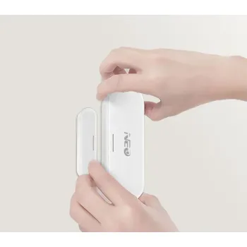 NEO Kontaktron Zigbee, czujnik wejścia Tuya NAS-DS07B