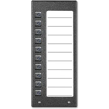 ACO CDN-10NP GR Podświetlany panel listy lokatorów z 10 przyciskami