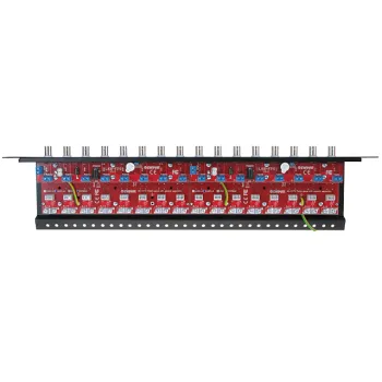 16-kanałowy, separowany konwerter UTP do AHD, HD-CVI, HD-TVI z zabezpieczeniem przeciwprzepięciowym i dystrybucją zasilania EWIMAR LHST-16R-EXT-FPS