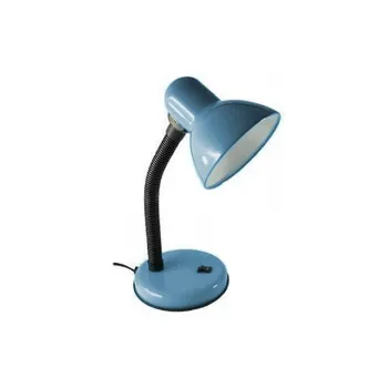 Lampka biurkowa zwykła E27 Błękitna