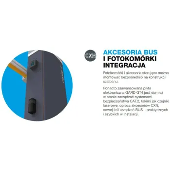 Szlaban CAME GARD GT4 - zestaw do 4 metrów